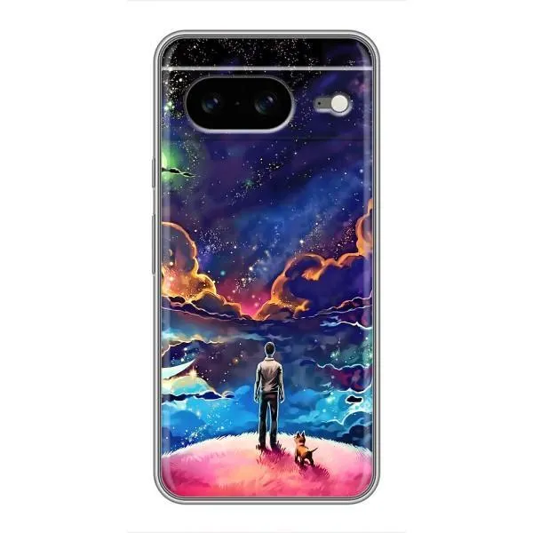 Чохол з принтом «Вид Галактики» для Google Pixel 8