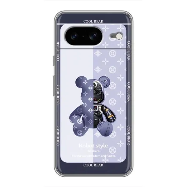 Чохол з принтом «Медведик LV» для Google Pixel 8