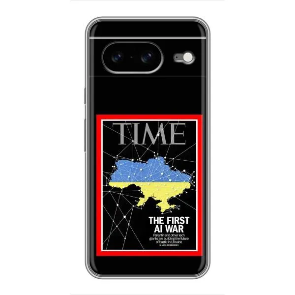 Чехол с принтом «TIME Ukraine» для Google Pixel 8
