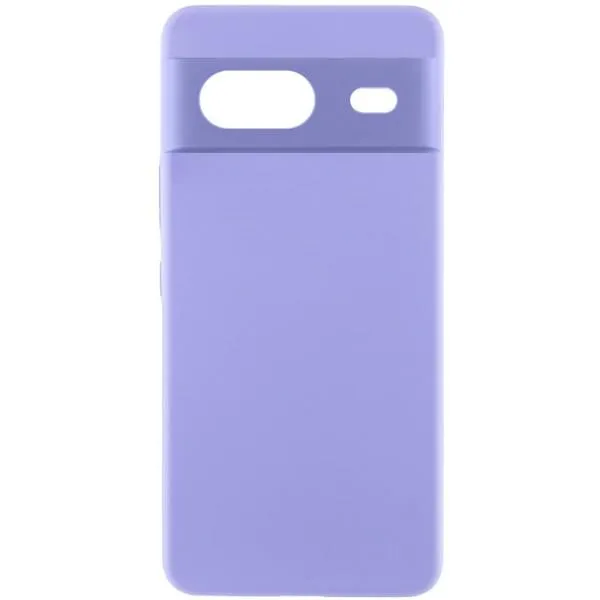 Чохол Silicone Cover Lakshmi Full Camera (AAA) для Google Pixel 8a — Бузковий — фото 1 Чохол Silicone Cover Lakshmi Full Camera (AAA) для Google Pixel 8a — Бузковий — фото 1