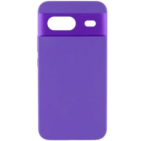 Чохол Silicone Cover Lakshmi Full Camera (AAA) для Google Pixel 8a — Фіолетовий Чохол Silicone Cover Lakshmi Full Camera (AAA) для Google Pixel 8a — Фіолетовий