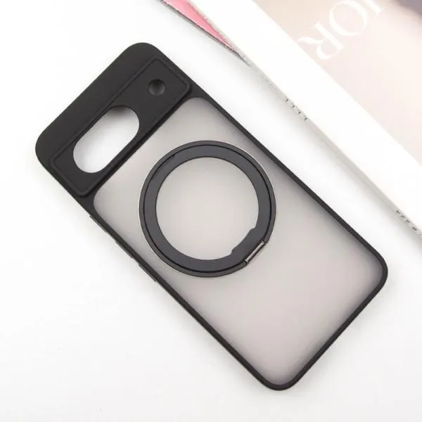 Чехол TPU Timeshield with MagSafe для Google Pixel 8a — Черный — фото 2