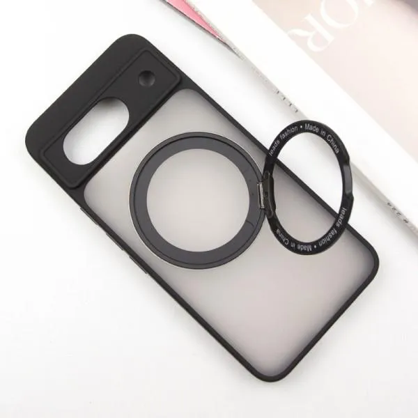 Чехол TPU Timeshield with MagSafe для Google Pixel 8a — Черный — фото 3