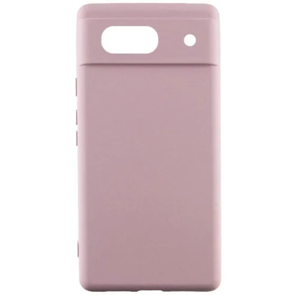 Чехол Silicone Cover Ummi Lakshmi Full Camera (AA) для Google Pixel 8a — Розовый