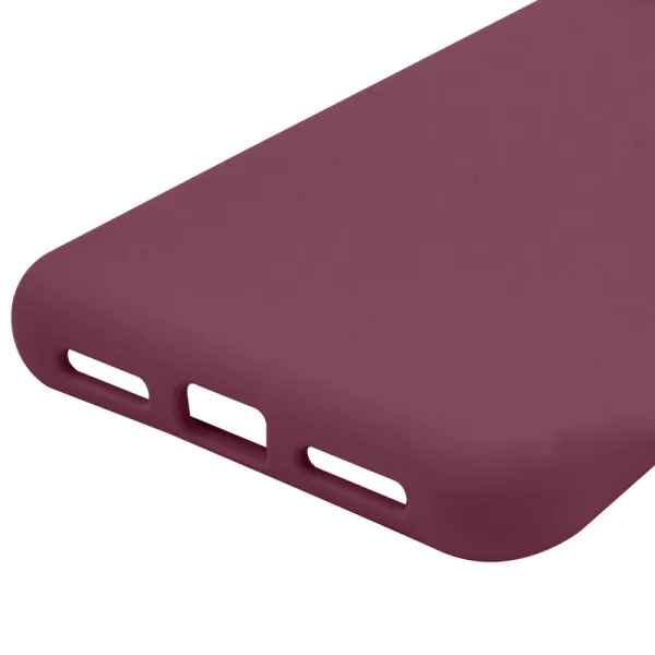 Чехол Silicone Cover Lakshmi Full Camera (AAA) для Google Pixel 8a — Бордовый — фото 5