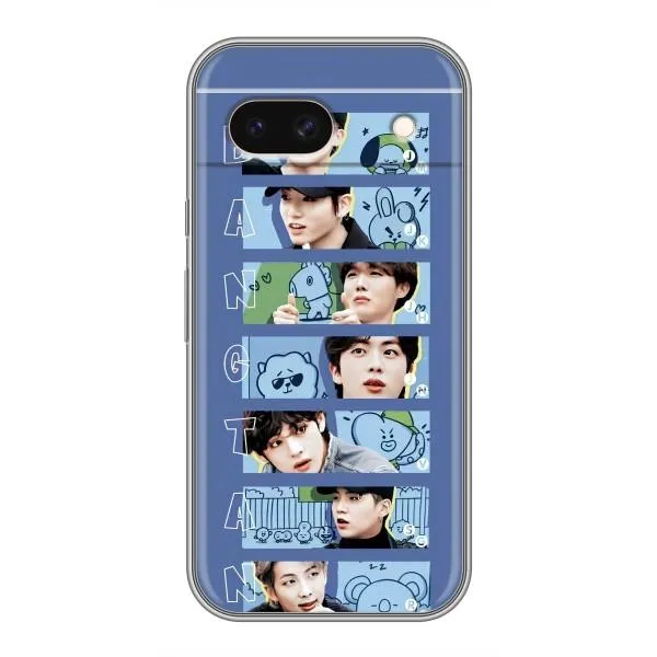 Чехол с принтом «Bangtan» для Google Pixel 8A Чехол с принтом «Bangtan» для Google Pixel 8A