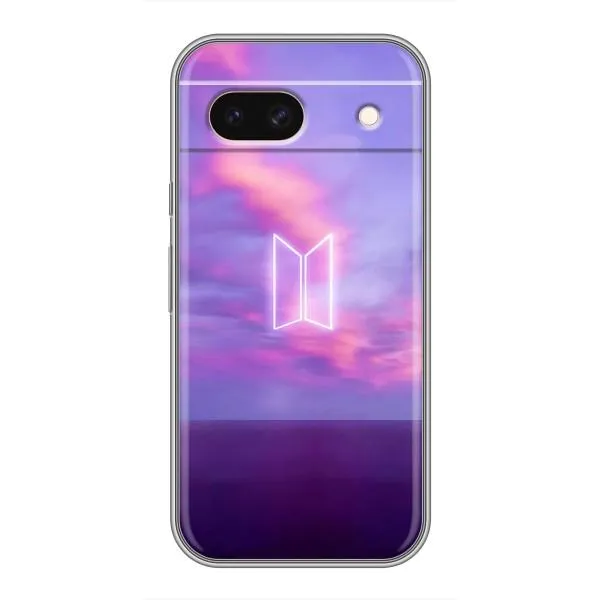Чехол с принтом «BTS логотип» для Google Pixel 8A Чехол с принтом «BTS логотип» для Google Pixel 8A