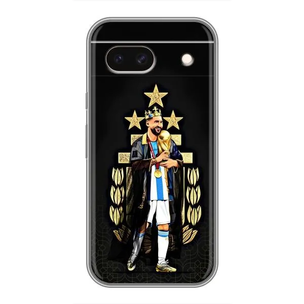 Чохол з принтом «Мессі Король» для Google Pixel 8A Чохол з принтом «Мессі Король» для Google Pixel 8A