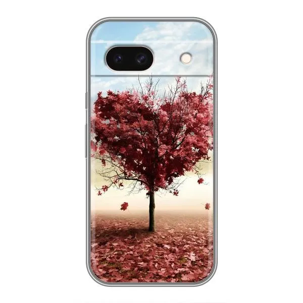 Чохол з принтом «Дерево серце» для Google Pixel 8A