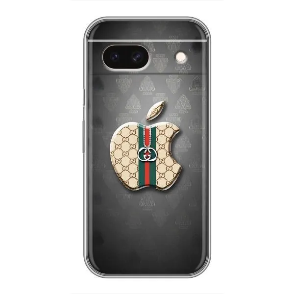 Чохол з принтом «Apple gucci» для Google Pixel 8A