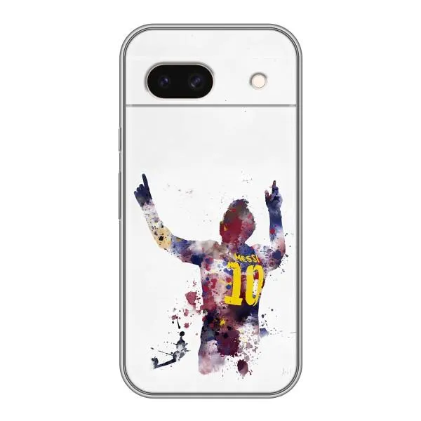 Чохол з принтом «Messi Barca» для Google Pixel 8A