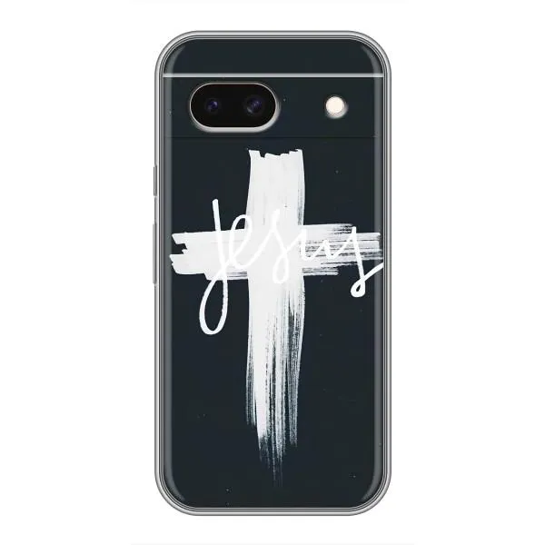 Чохол з принтом «Ісус» для Google Pixel 8A
