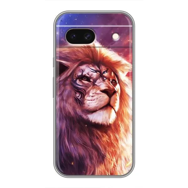 Чохол з принтом «Красочний Лев» для Google Pixel 8A