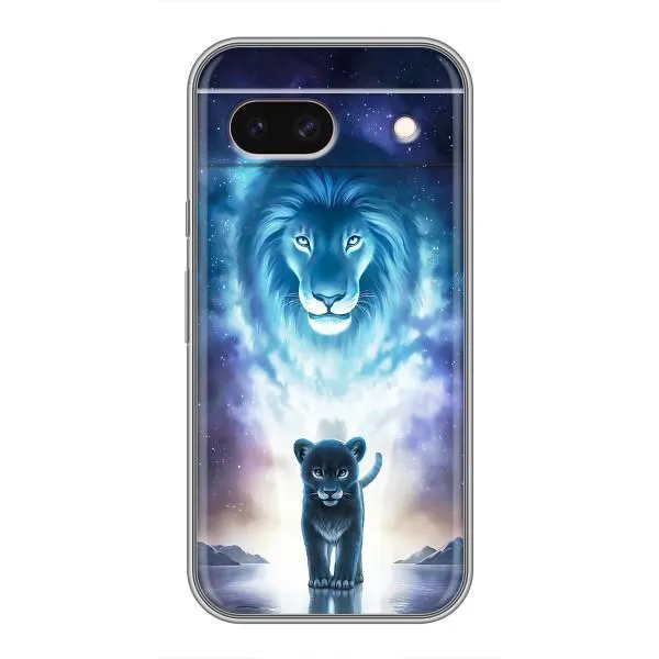Чохол з принтом «Маленький лев» для Google Pixel 8A