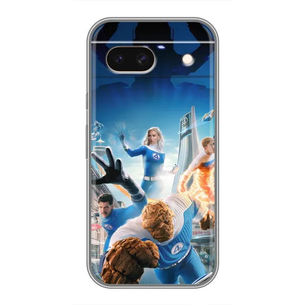 Чехол с принтом «Герои Фантастическая Четверка» для Google Pixel 8A