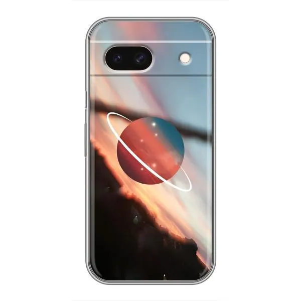 Чохол з принтом «Сатурн» для Google Pixel 8A