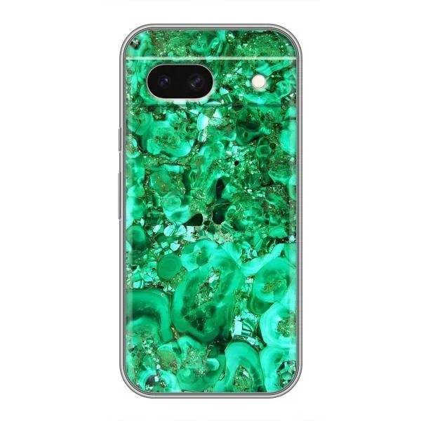 Чохол з принтом «Салатовий Мрамор» для Google Pixel 8A