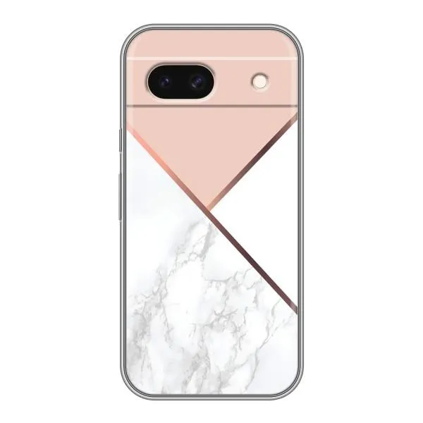 Чохол з принтом «Тройний мрамор» для Google Pixel 8A