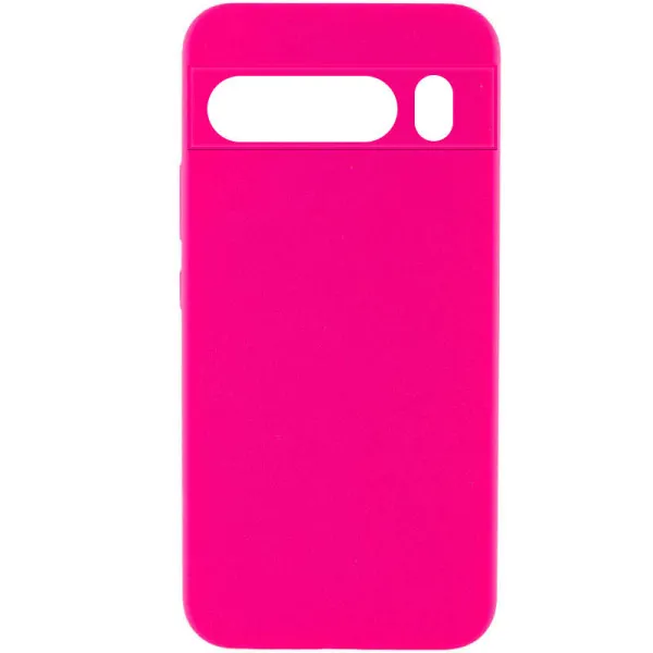 Чехол Silicone Cover Lakshmi Full Camera (AAA) для Google Pixel 9 Pro XL — Розовый — фото 4