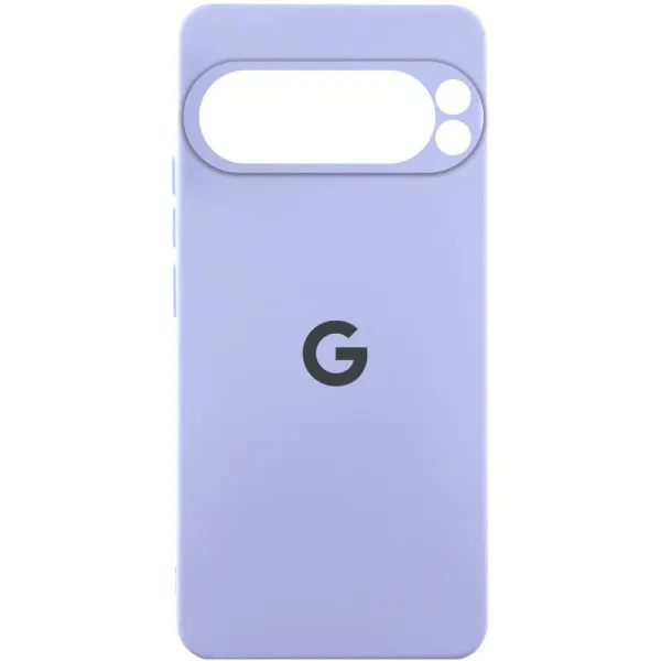 Чехол Silicone Cover Lakshmi Full Camera (AAA) with Logo для Google Pixel 9 Pro XL — Сиреневый — фото 1 Чехол Silicone Cover Lakshmi Full Camera (AAA) with Logo для Google Pixel 9 Pro XL — Сиреневый — фото 1