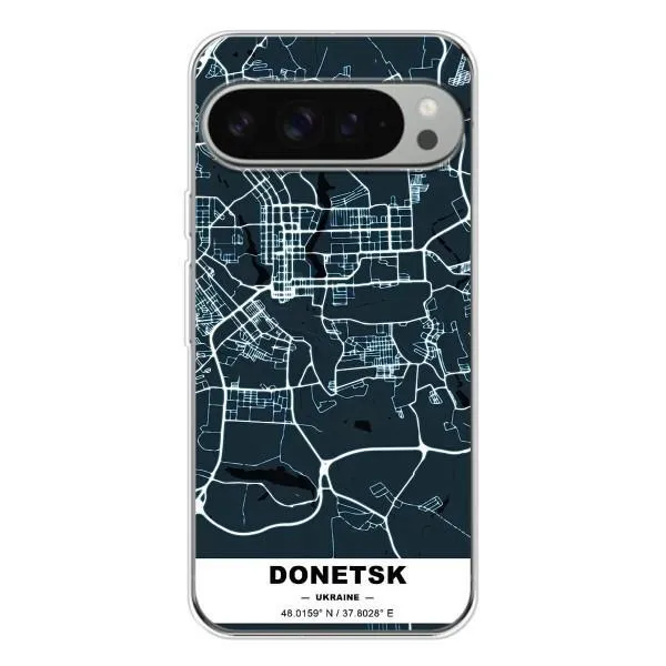 Чехол с принтом «Донецк» для Google Pixel 9 Pro XL