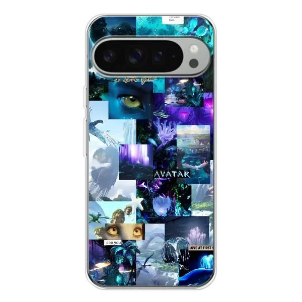 Чехол с принтом «коллаж Аватар» для Google Pixel 9 Pro XL Чехол с принтом «коллаж Аватар» для Google Pixel 9 Pro XL