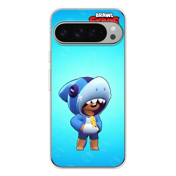 Чехол с принтом «Леон акула» для Google Pixel 9 Pro XL