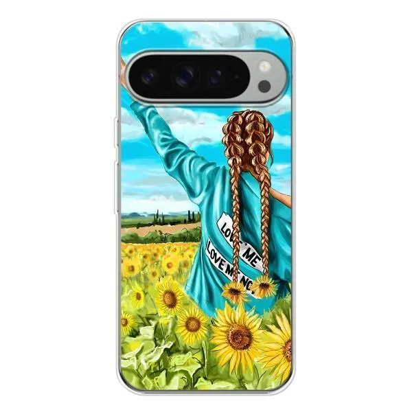 Чохол з принтом «Україночка» для Google Pixel 9 Pro XL Чохол з принтом «Україночка» для Google Pixel 9 Pro XL