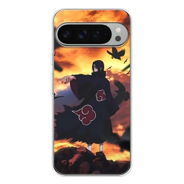 Чохол з принтом «Ітачі з воронами» для Google Pixel 9 Pro XL Чохол з принтом «Ітачі з воронами» для Google Pixel 9 Pro XL