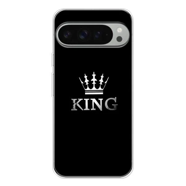 Чехол с принтом «KING» для Google Pixel 9 Pro XL
