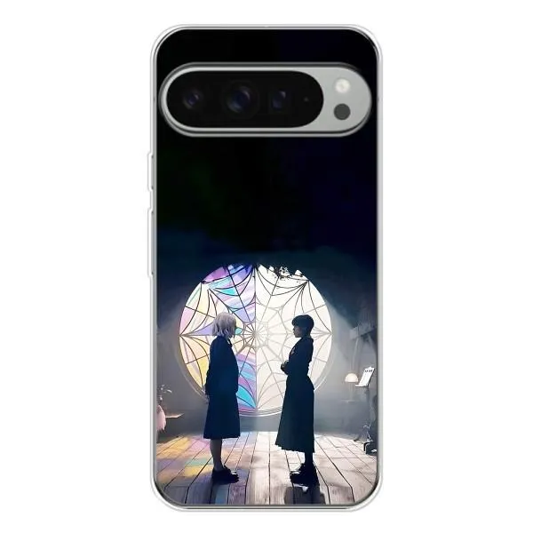 Чохол з принтом «Венздей та Інід» для Google Pixel 9 Pro XL