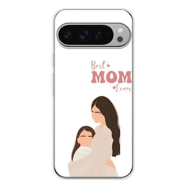 Чехол с принтом «Мама и дочка» для Google Pixel 9 Pro XL Чехол с принтом «Мама и дочка» для Google Pixel 9 Pro XL
