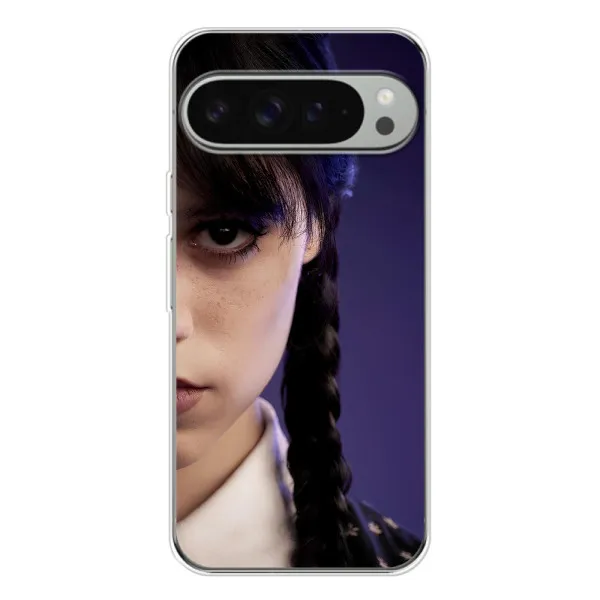 Чехол с принтом «Загадочный взгляд Уэнздей» для Google Pixel 9 Pro XL