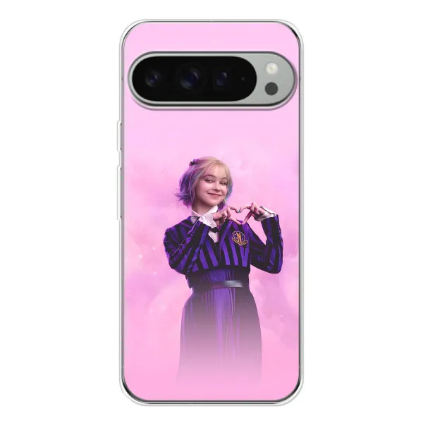 Чехол с принтом «Яркая Энид Уэнздей» для Google Pixel 9 Pro XL