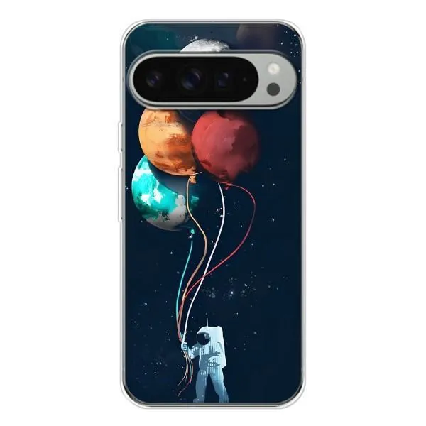 Чохол з принтом «Планети кульки» для Google Pixel 9 Pro XL