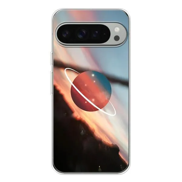 Чохол з принтом «Сатурн» для Google Pixel 9 Pro XL