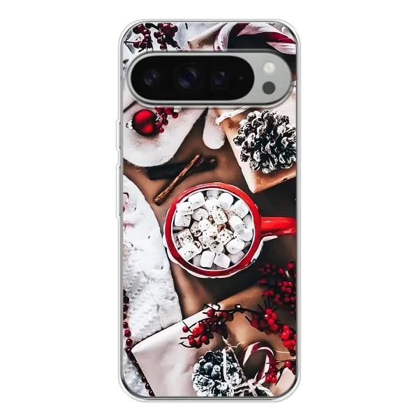 Чехол с принтом «Рождественская атмосфера» для Google Pixel 9 Pro XL