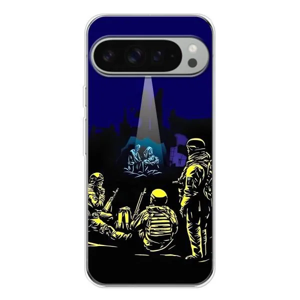 Чехол с принтом «Рождество в Украине» для Google Pixel 9 Pro XL