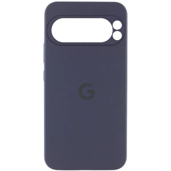 Чехол Silicone Cover Lakshmi Full Camera (AAA) with Logo для Google Pixel 9 Pro — Серый — фото 1