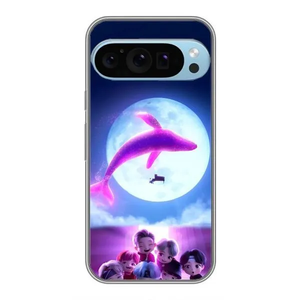Чехол с принтом «КИТ BTS» для Google Pixel 9 Pro Чехол с принтом «КИТ BTS» для Google Pixel 9 Pro