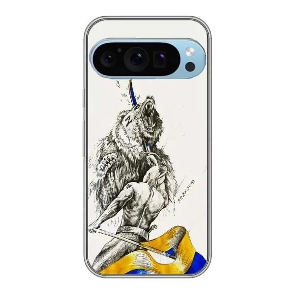 Чохол з принтом «Перемога» для Google Pixel 9 Pro