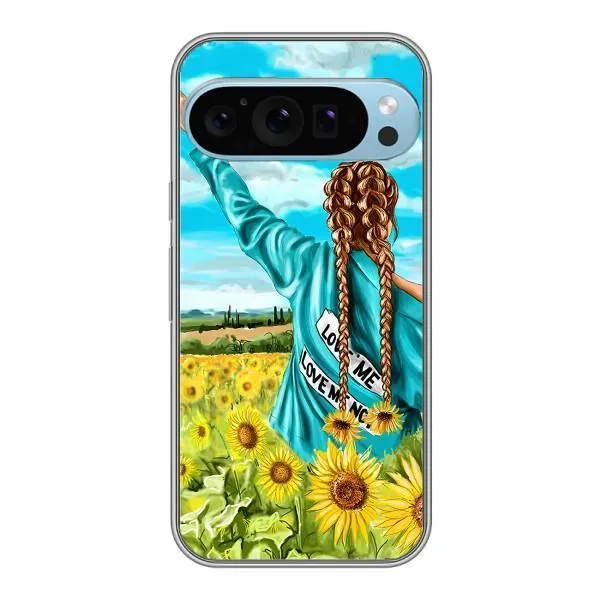 Чохол з принтом «Україночка» для Google Pixel 9 Pro
