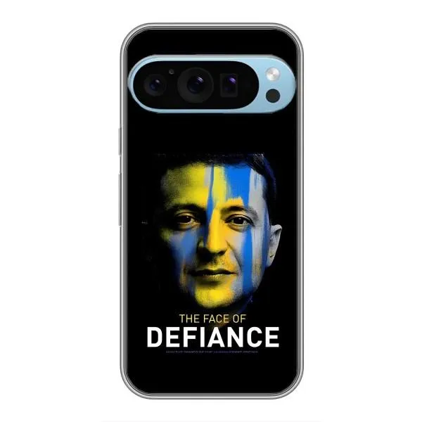 Чехол с принтом «В. Зеленский» для Google Pixel 9 Pro Чехол с принтом «В. Зеленский» для Google Pixel 9 Pro