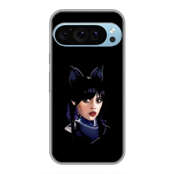 Чохол з принтом «серйозна Венздей» для Google Pixel 9 Pro