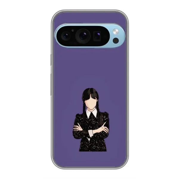 Чохол з принтом «Венздей у чорному» для Google Pixel 9 Pro