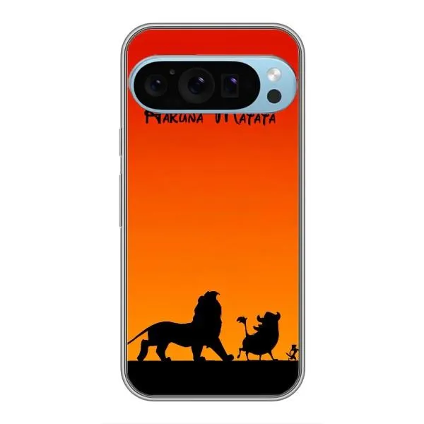 Чохол з принтом «Акуна Матата закат» для Google Pixel 9 Pro