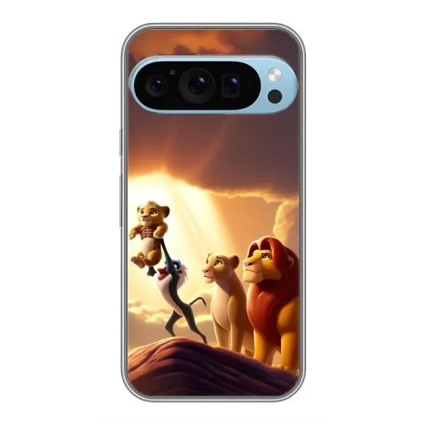 Чохол з принтом «Сімба на презентації» для Google Pixel 9 Pro