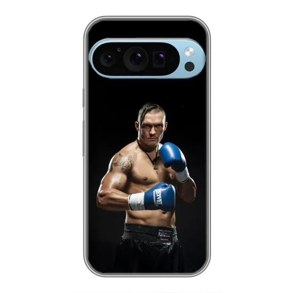 Чохол з принтом «Боксер Усик» для Google Pixel 9 Pro Чохол з принтом «Боксер Усик» для Google Pixel 9 Pro