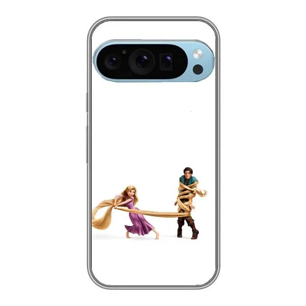Чохол з принтом «Рапунцель та Флін» для Google Pixel 9 Pro