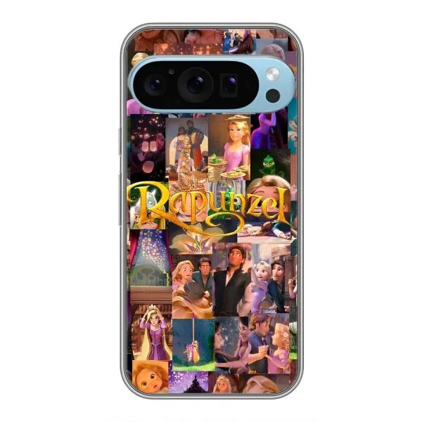 Чохол з принтом «Колаж Рапунцель» для Google Pixel 9 Pro